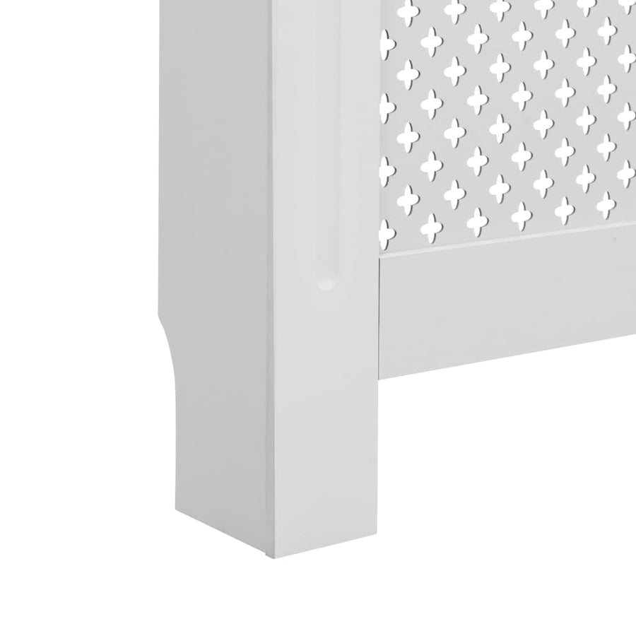Radiatorombouwen 15X19X81,5 Cm Mdf 2 152 x 19 x 81.5 cm Wit