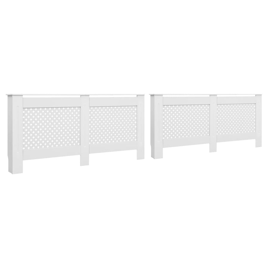 Radiatorombouwen 17X19X81,5 Cm Mdf 2 172 x 19 x 81.5 cm Wit