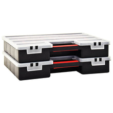 Assortimentsdozen 2 St Met Verdelers 460X325X80 Mm Kunststof