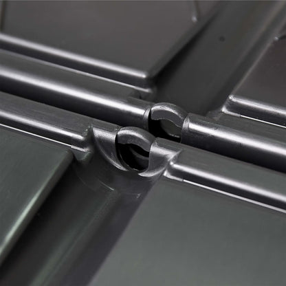 Compostbak 000 L 93,3X93,3X46 Cm Zwart 1 1000 l