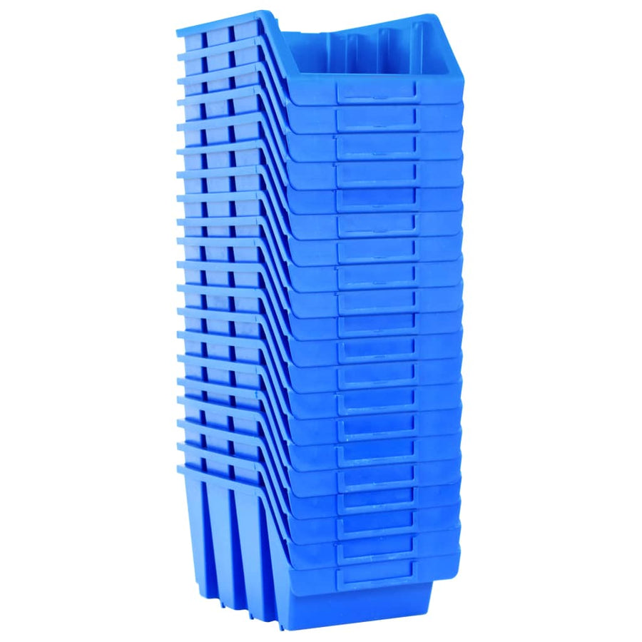 Stapelbakken 20 St Kunststof Blauw
