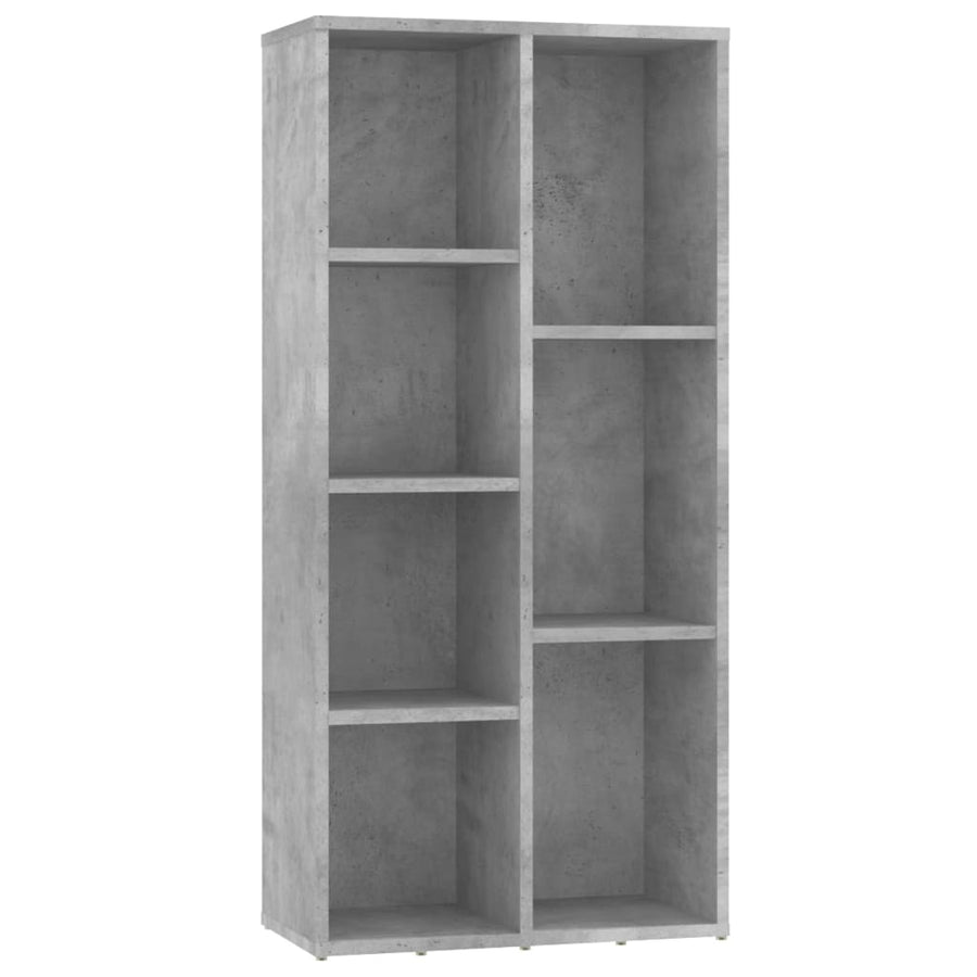 Boekenkast 50X25X06 Cm Spaanplaat Betongrijs