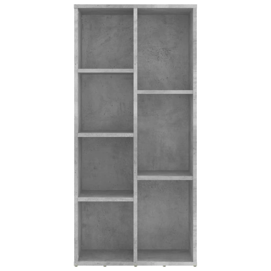 Boekenkast 50X25X06 Cm Spaanplaat Betongrijs
