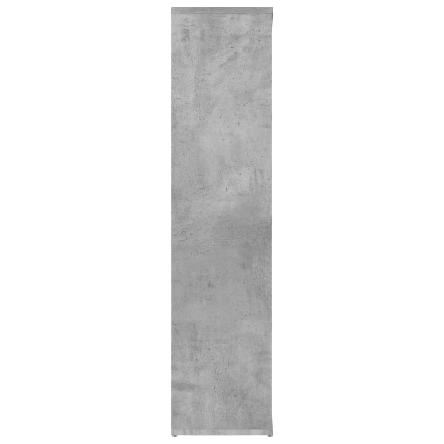 Boekenkast 50X25X06 Cm Spaanplaat Betongrijs