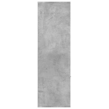 Boekenkast 98X30X98 Cm Spaanplaat Betongrijs