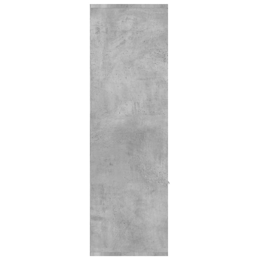 Boekenkast 98X30X98 Cm Spaanplaat Betongrijs