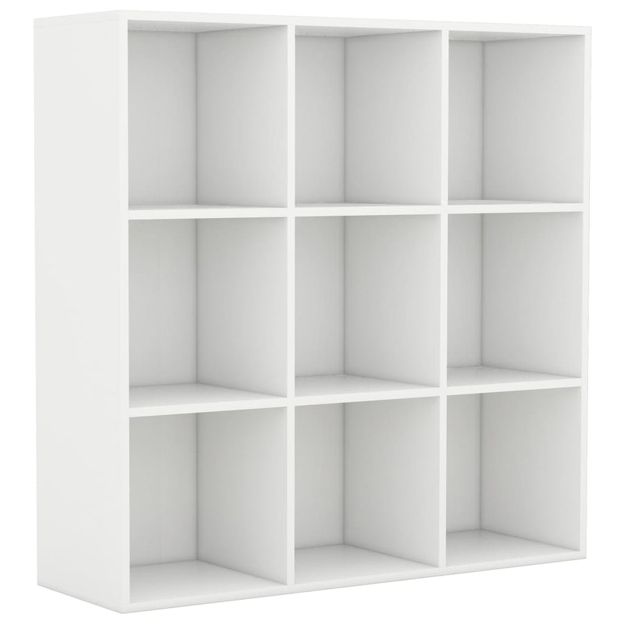 Boekenkast 98X29X97,5 Cm Bewerkt Hout Wit