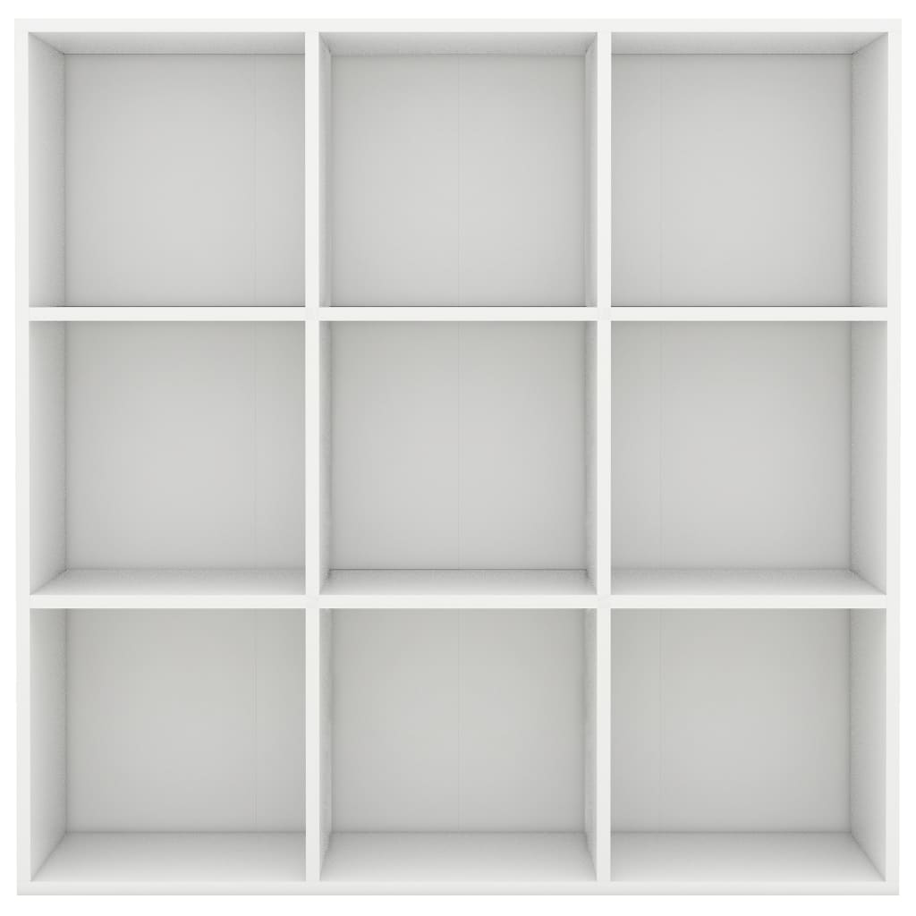 Boekenkast 98X29X97,5 Cm Bewerkt Hout Wit