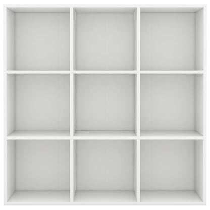 Boekenkast 98X29X97,5 Cm Bewerkt Hout Wit
