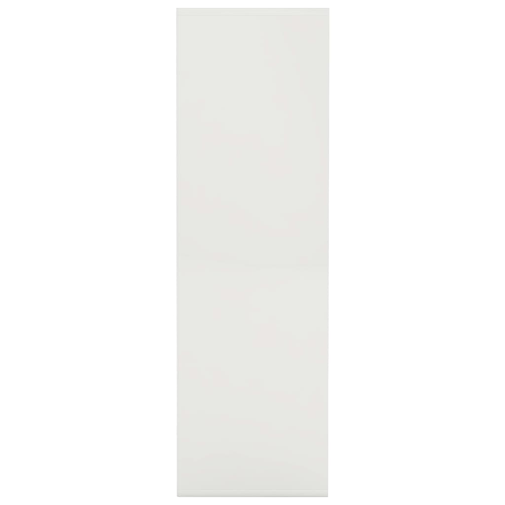 Boekenkast 98X29X97,5 Cm Bewerkt Hout Wit