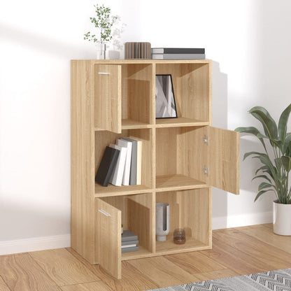 Opbergkast 60x29,5x90 cm bewerkt hout sonoma eikenkleurig Sonoma eiken