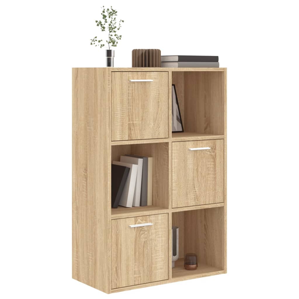Opbergkast 60x29,5x90 cm bewerkt hout sonoma eikenkleurig Sonoma eiken