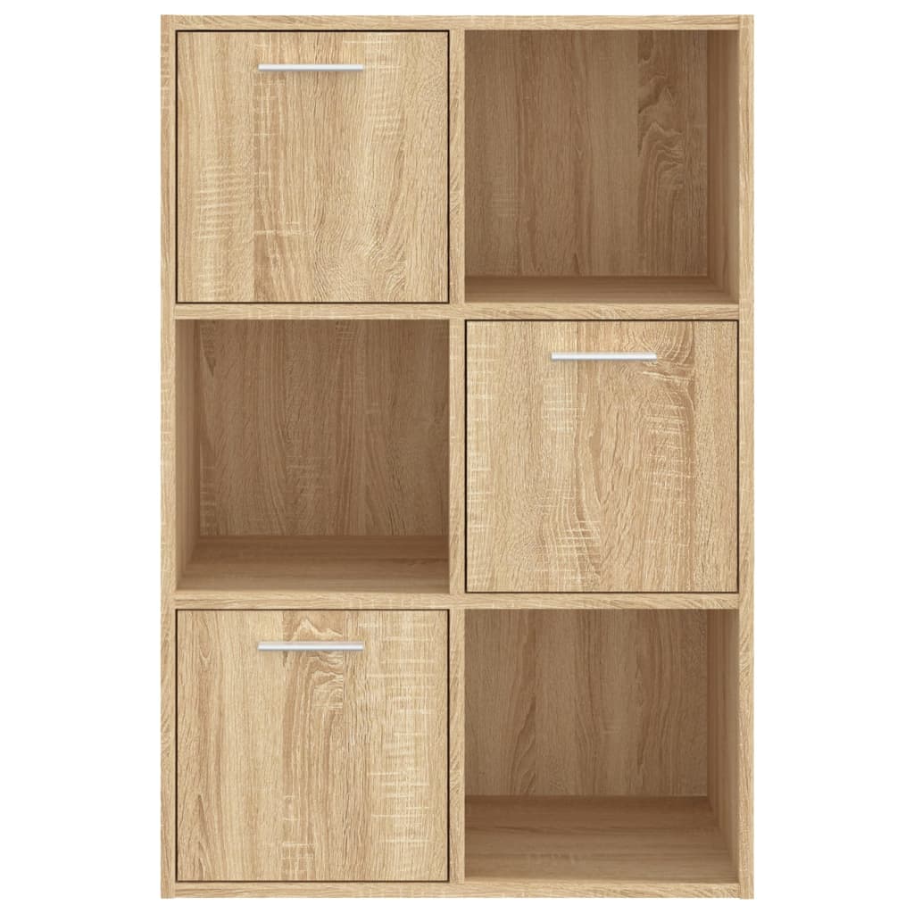 Opbergkast 60x29,5x90 cm bewerkt hout sonoma eikenkleurig Sonoma eiken