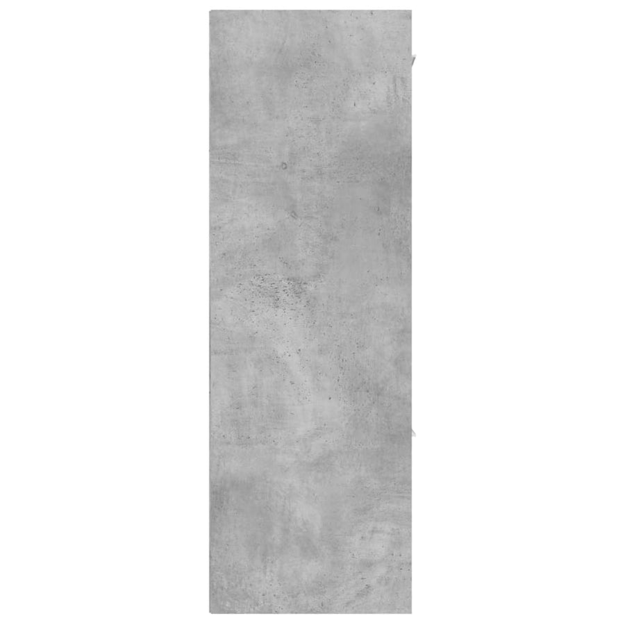 Opbergkast 60x29,5x90 cm bewerkt hout betongrijs Betongrijs