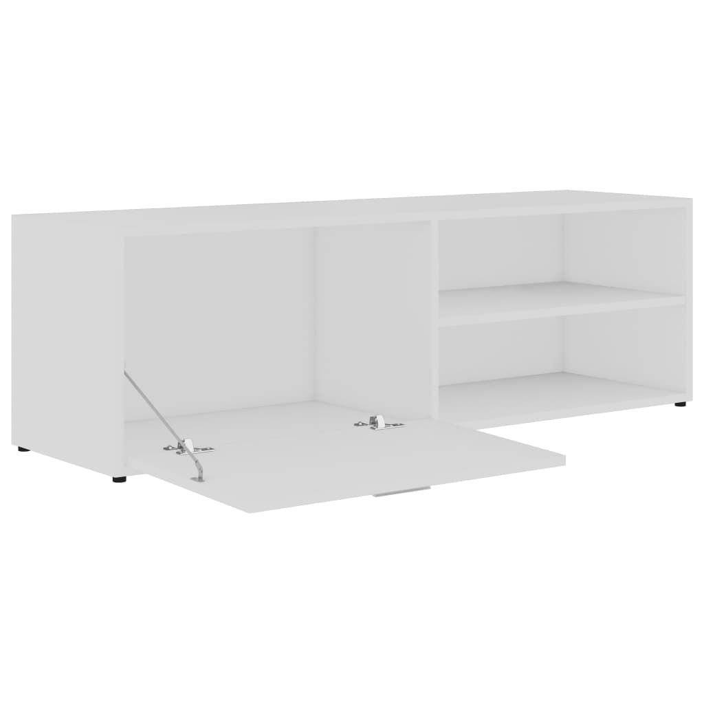 Tv-Meubel 20X34X37 Cm Bewerkt Hout Wit