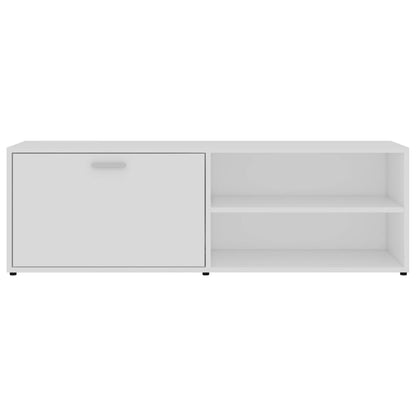 Tv-Meubel 20X34X37 Cm Bewerkt Hout Wit
