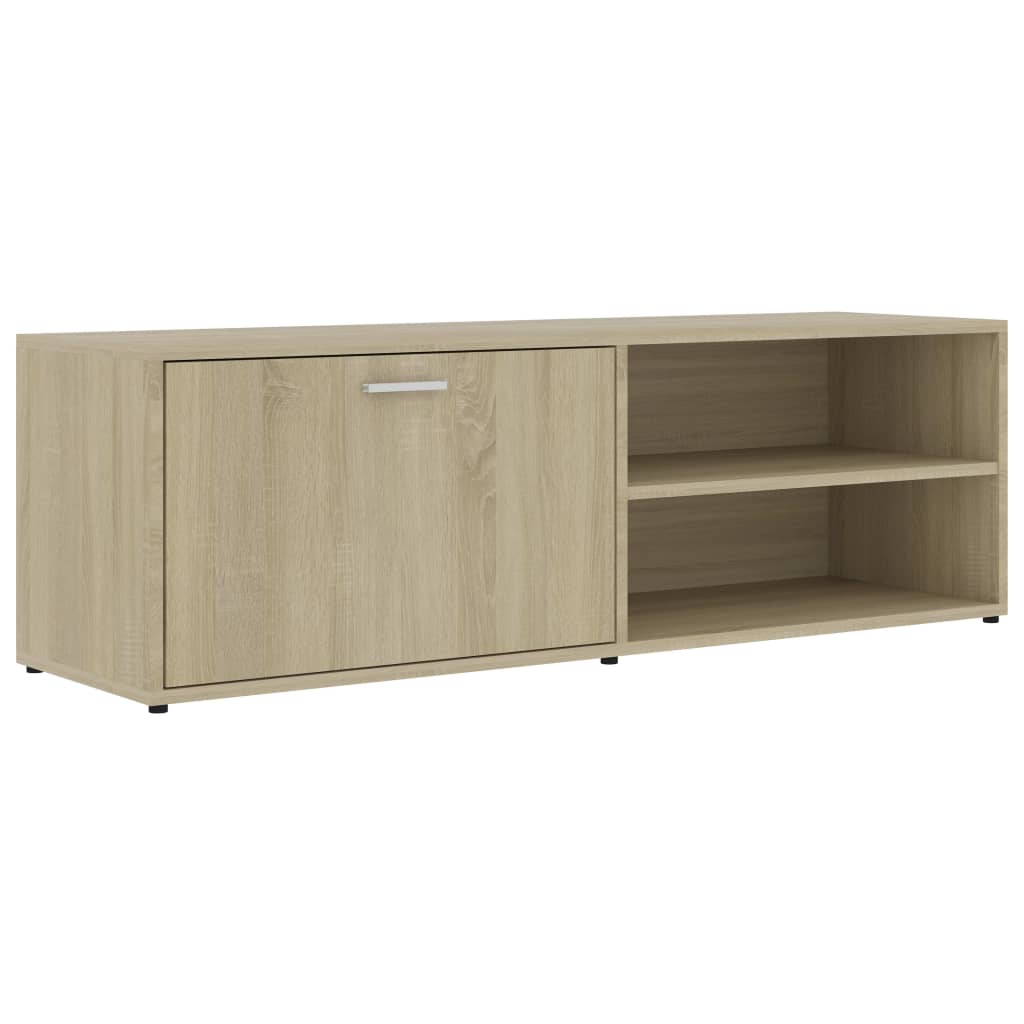Tv-meubel 120x34x37 cm bewerkt hout sonoma eikenkleurig Sonoma eiken