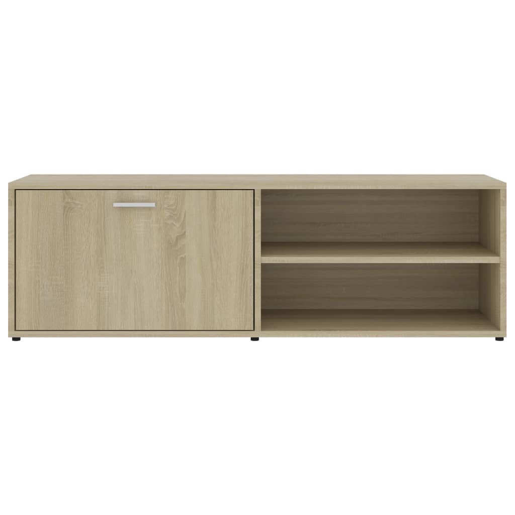 Tv-meubel 120x34x37 cm bewerkt hout sonoma eikenkleurig Sonoma eiken