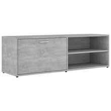 Tv-Meubel 20X34X37 Cm Bewerkt Hout Betongrijs