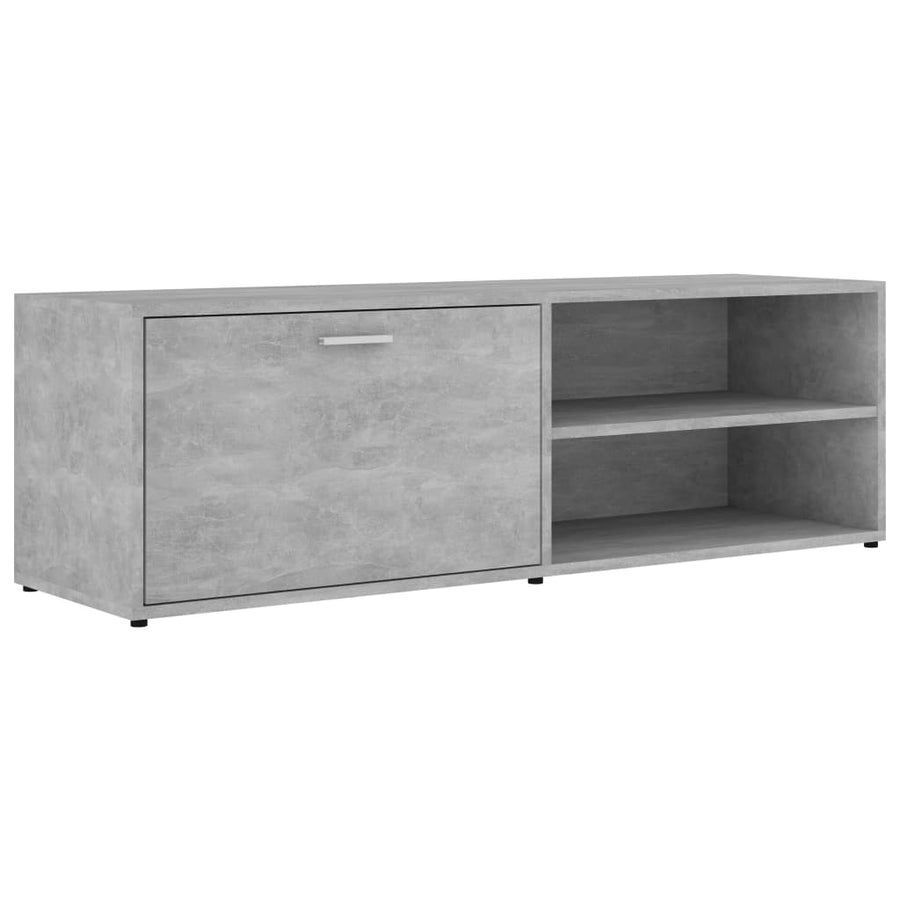 Tv-Meubel 20X34X37 Cm Bewerkt Hout Betongrijs