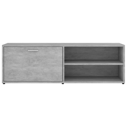 Tv-Meubel 20X34X37 Cm Bewerkt Hout Betongrijs