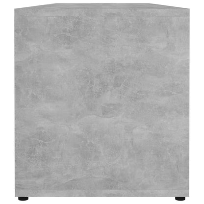 Tv-Meubel 20X34X37 Cm Bewerkt Hout Betongrijs