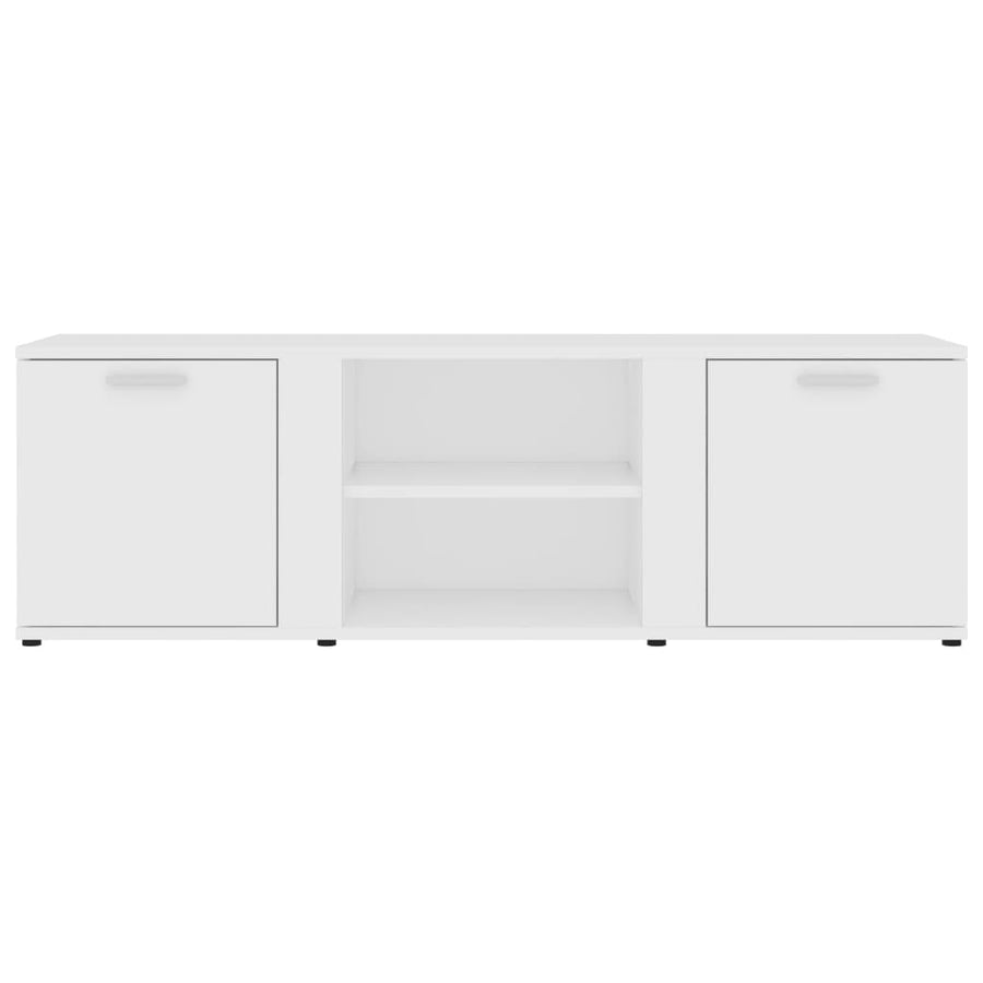 Tv-Meubel 20X34X37 Cm Bewerkt Hout Wit