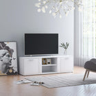 TV cabinet 120x34x37 cm engineered wood white