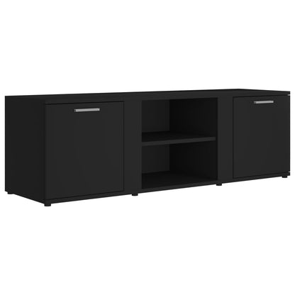 Tv-Meubel 20X34X37 Cm Bewerkt Hout Zwart