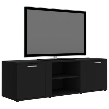 Tv-Meubel 20X34X37 Cm Bewerkt Hout Zwart
