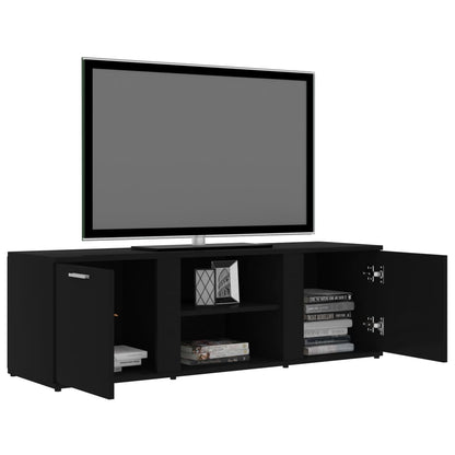 Tv-Meubel 20X34X37 Cm Bewerkt Hout Zwart