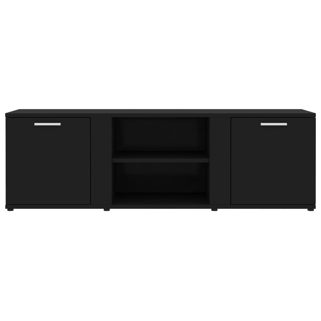 Tv-Meubel 20X34X37 Cm Bewerkt Hout Zwart