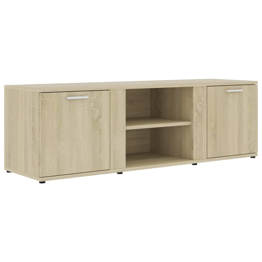 Tv-Meubel 20X34X37 Cm Bewerkt Hout Kleurig Sonoma eiken