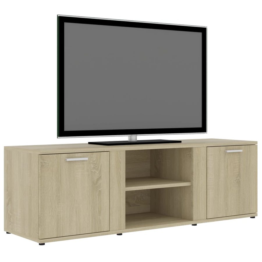 Tv-Meubel 20X34X37 Cm Bewerkt Hout Kleurig Sonoma eiken
