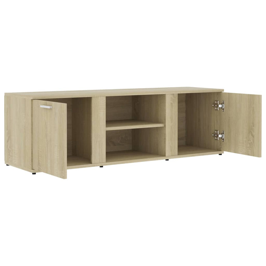 Tv-Meubel 20X34X37 Cm Bewerkt Hout Kleurig Sonoma eiken