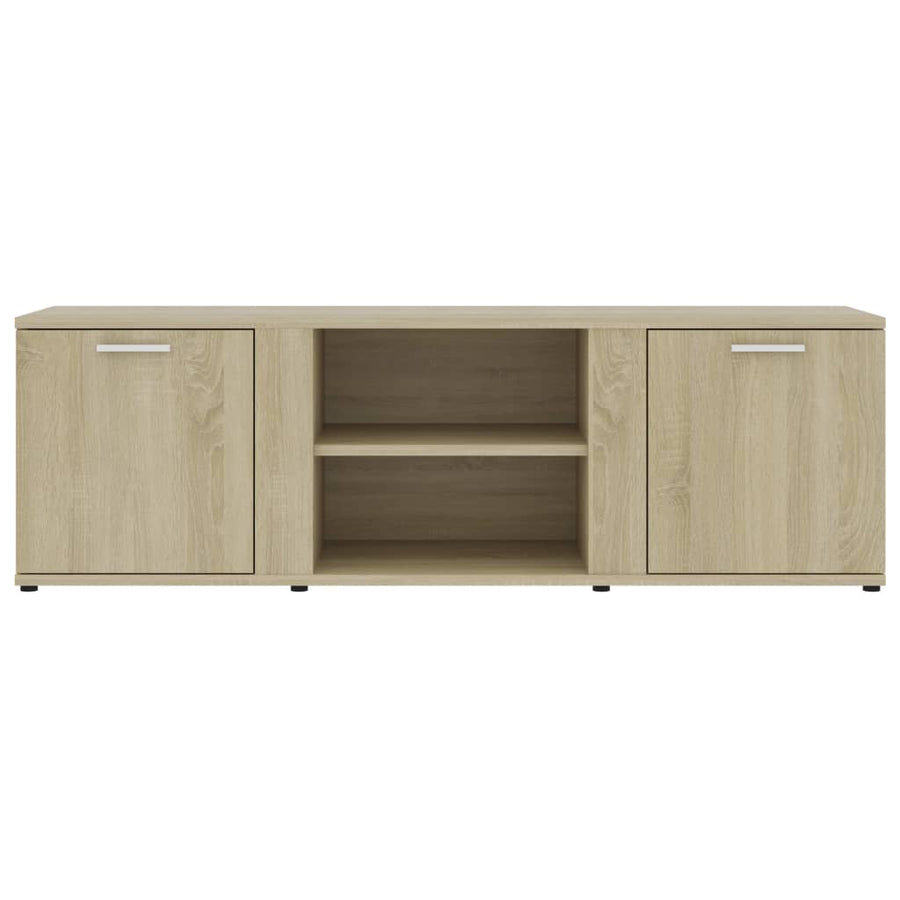 Tv-Meubel 20X34X37 Cm Bewerkt Hout Kleurig Sonoma eiken