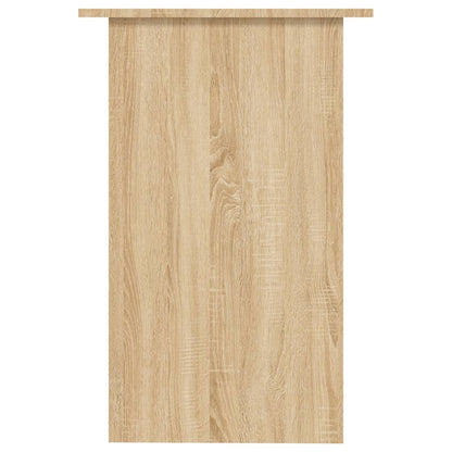 Bureau 90X50X74 Cm Bewerkt Hout Kleurig Sonoma eiken
