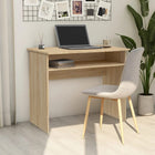 Bureau 90X50X74 Cm Bewerkt Hout Kleurig Sonoma eiken