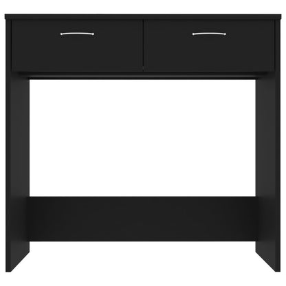 Bureau 80X40X75 Cm Spaanplaat Zwart