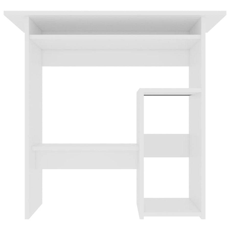 Bureau 80x45x74 cm spaanplaat wit Wit