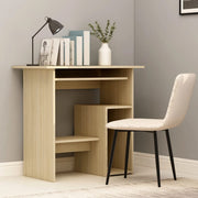 Bureau 80x45x74 cm spaanplaat sonoma eiken