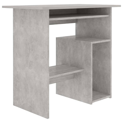 Bureau 80X45X74 Cm Spaanplaat Betongrijs