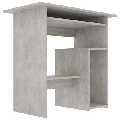 Bureau 80X45X74 Cm Spaanplaat Betongrijs