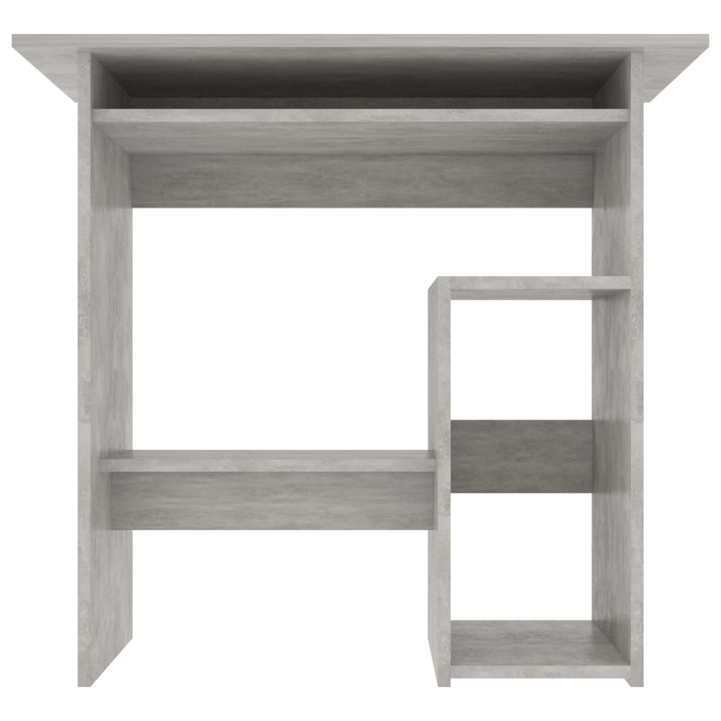 Bureau 80X45X74 Cm Spaanplaat Betongrijs