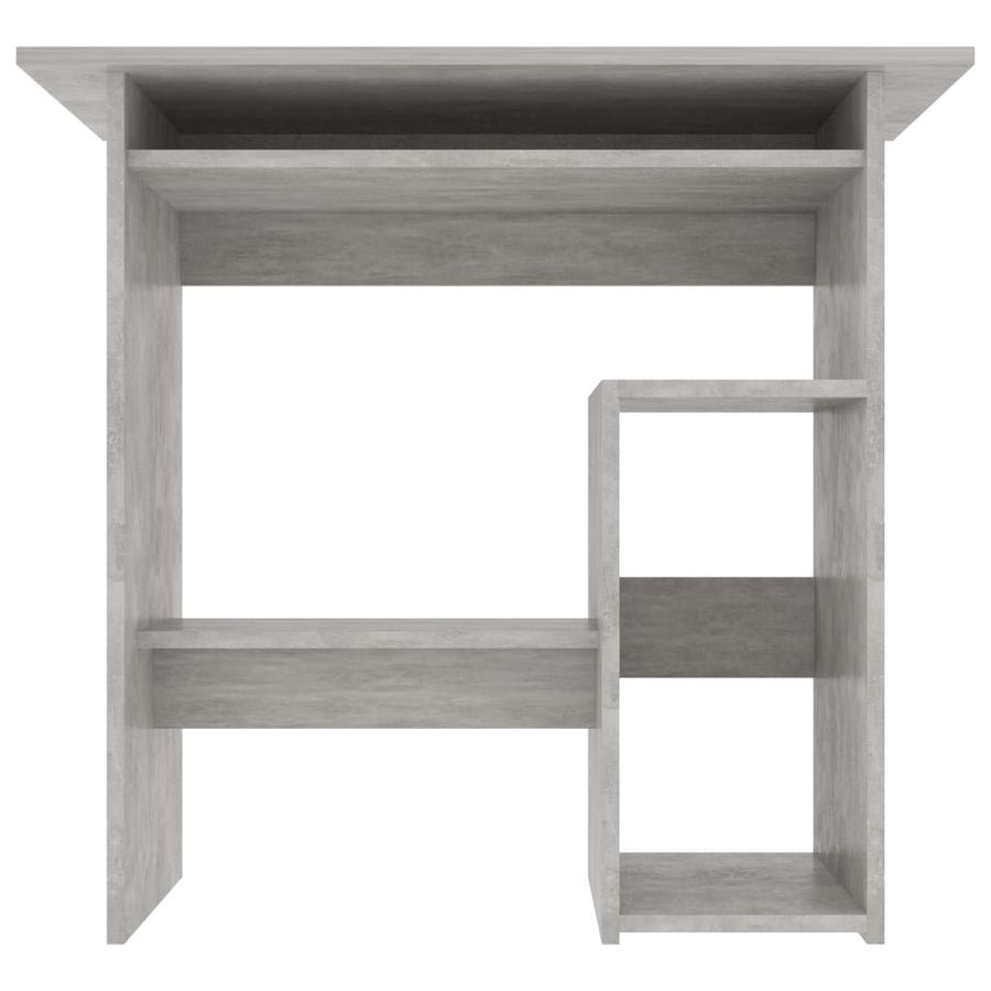 Bureau 80X45X74 Cm Spaanplaat Betongrijs
