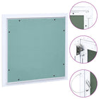 Toegangspaneel 300x300 mm aluminium gipsplaat