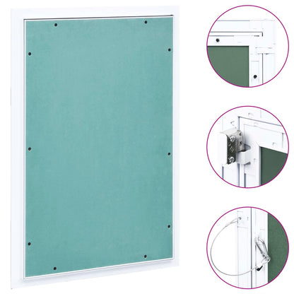 Toegangspaneel met aluminium frame en gipsplaat 300x600 mm 300 x 600 mm