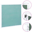 Toegangspaneel 500x500 mm aluminium frame gipsplaat