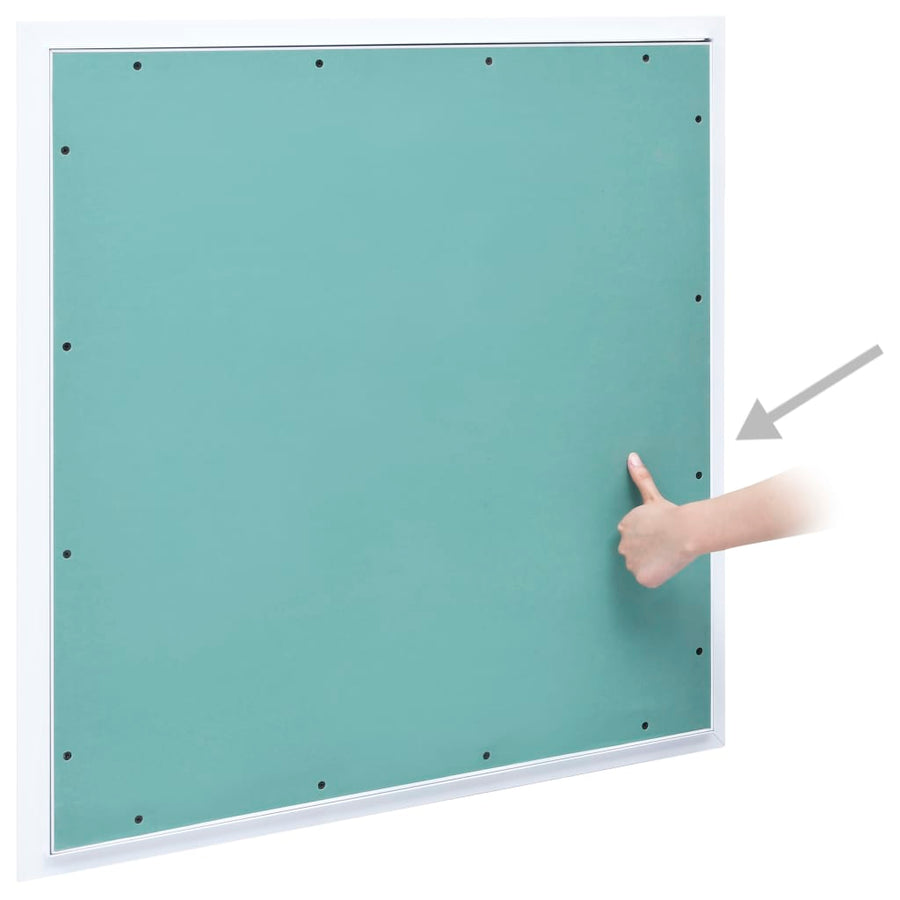 Toegangspaneel met aluminium frame en gipsplaat 600x600 mm 600 x 600 mm