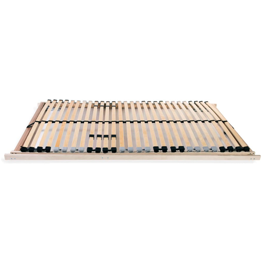 Lattenbodems 2 st met 28 latten 7 zones 90x200 cm 90 x 200 cm 28 latten
